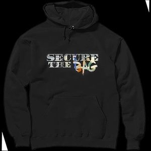 Secure the bag hoodie